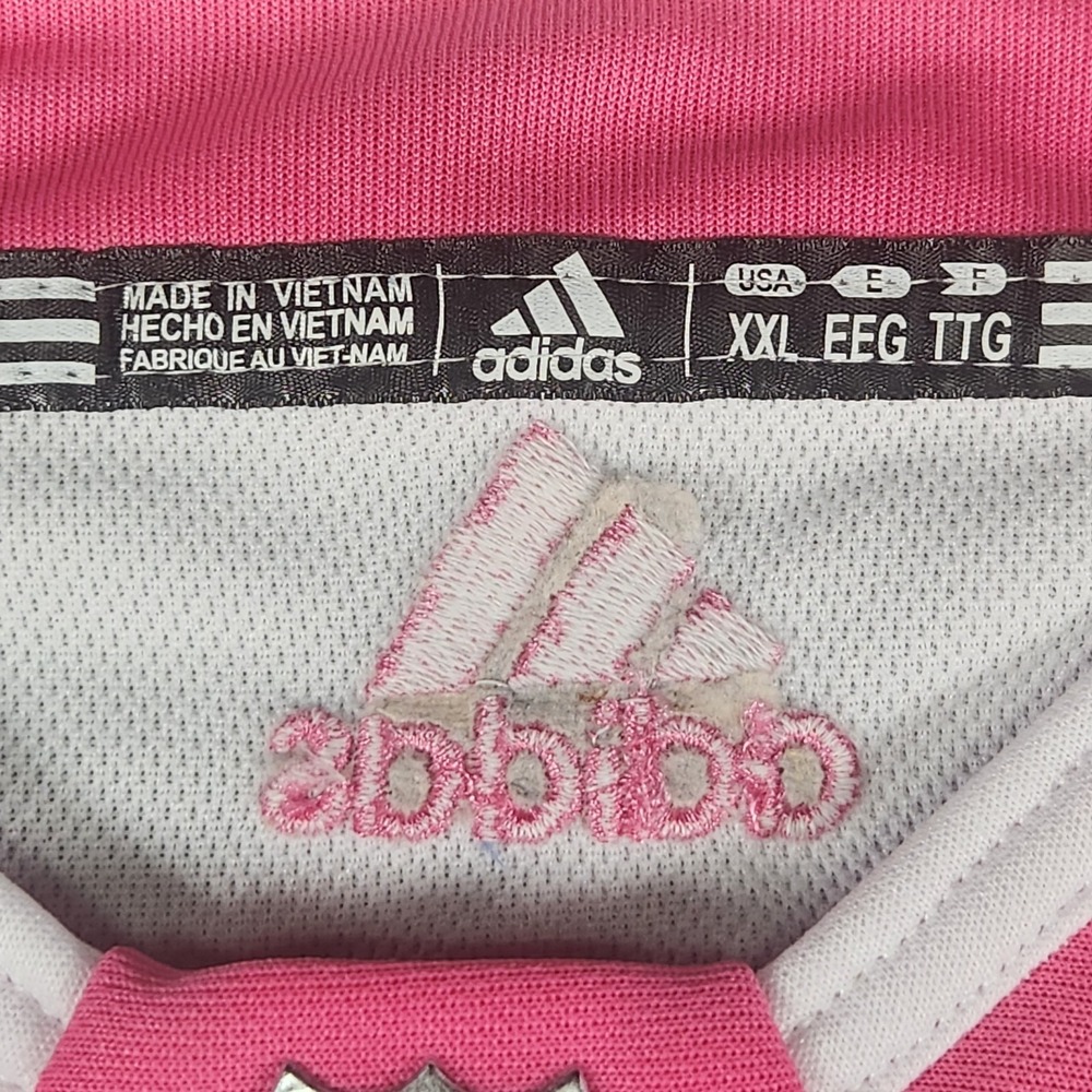 Jaden Schwartz Adidas Shirt Womens  XXL Pink St. Louis Blues 17 NHL‎ Hockey - Picture 5 of 11